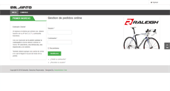 Desktop Screenshot of dalsanto.com.ar